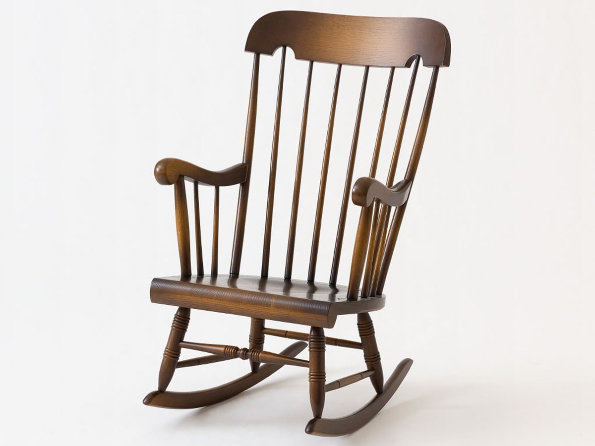 飛騨産業ロッキングチェア【穂高】ホダカ C63～パパネッツ便・ヤマトHC便～