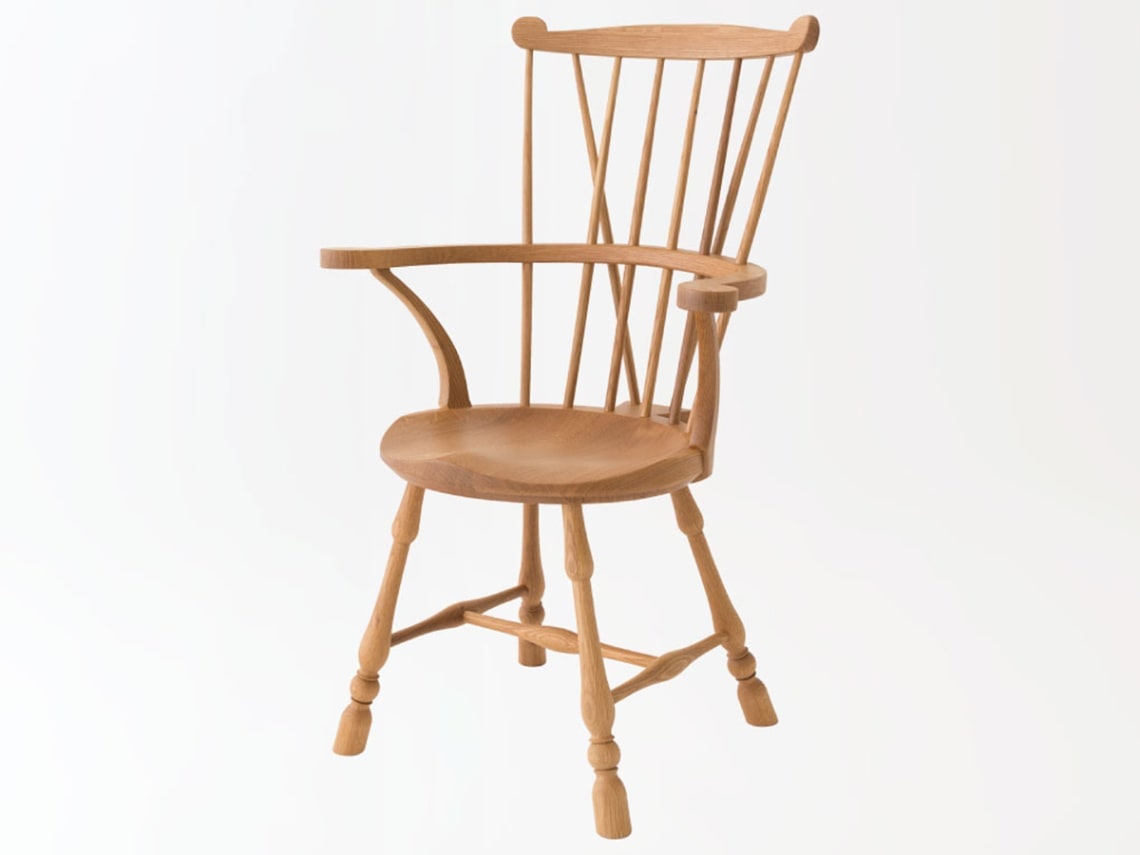 飛騨産業アームチェア【GOLD SMITH WINDSOR】ゴールドスミスウィンザー GS201A~パパネッツ便・ヤマトHC便~