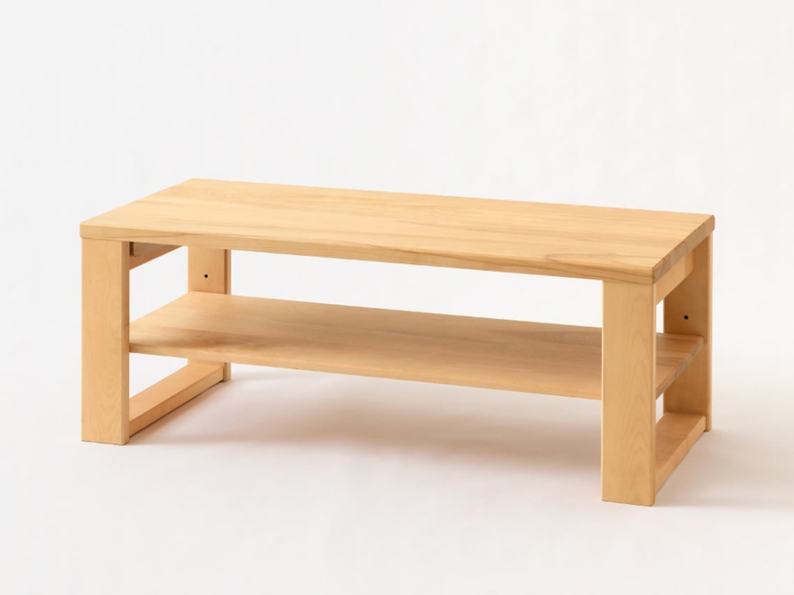 飛騨産業センターテーブル【北海道民芸家具】HM103T～パパネッツ便・ヤマトHC便～