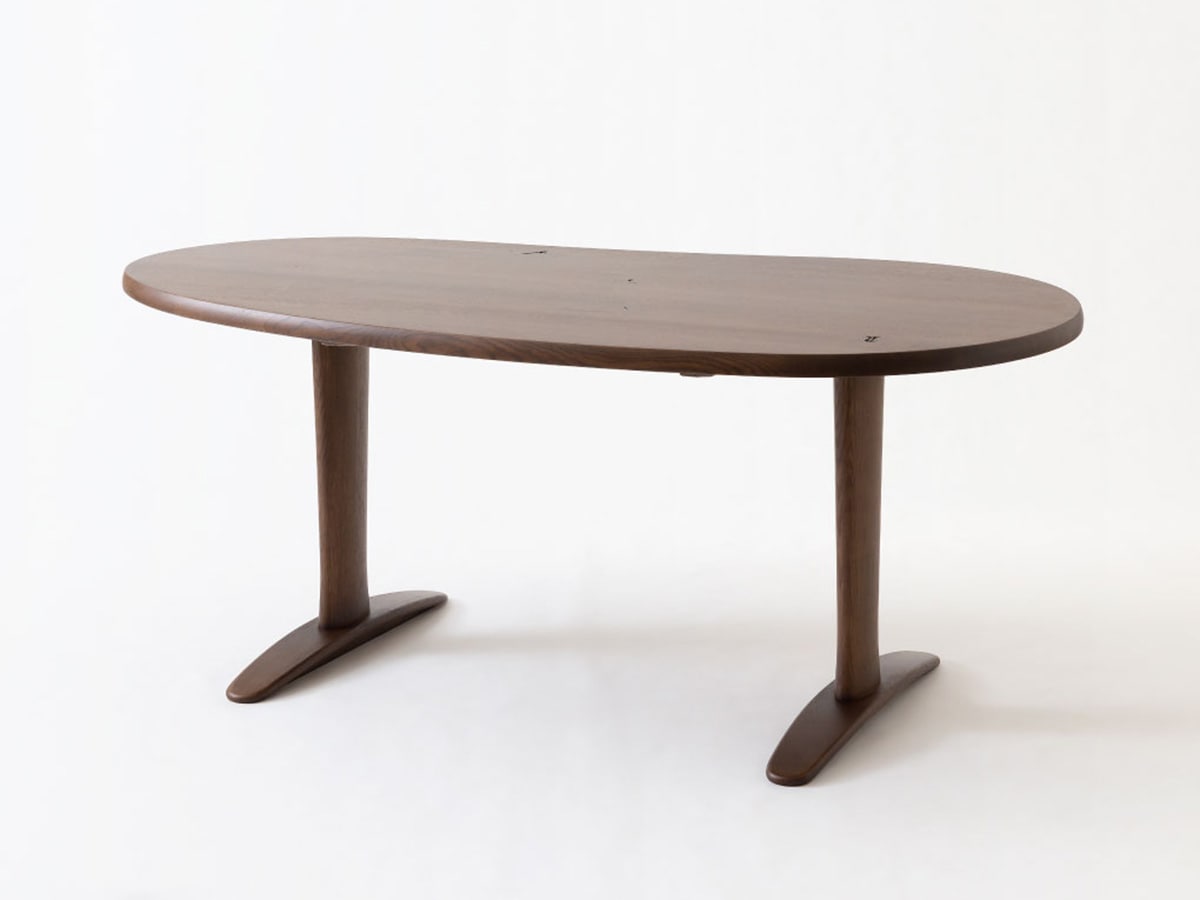 飛騨産業豆型テーブル【森のことば】モリノコトバ SN370FH～パパネッツ便・ヤマトHC便～