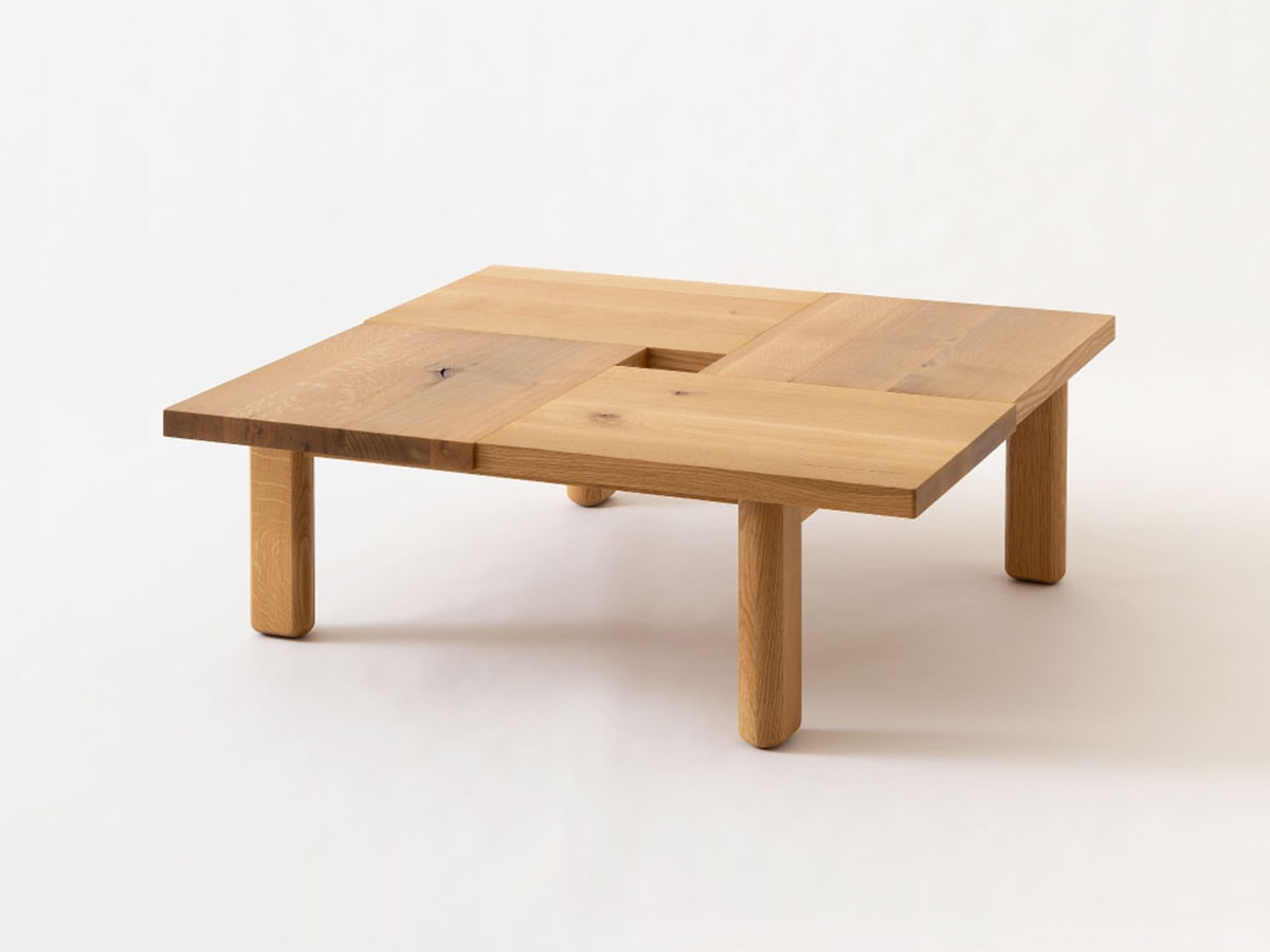 飛騨産業正方形フロアテーブル 幅1000/1200【森のことば】モリノコトバ SN151T～パパネッツ便・ヤマトHC便～