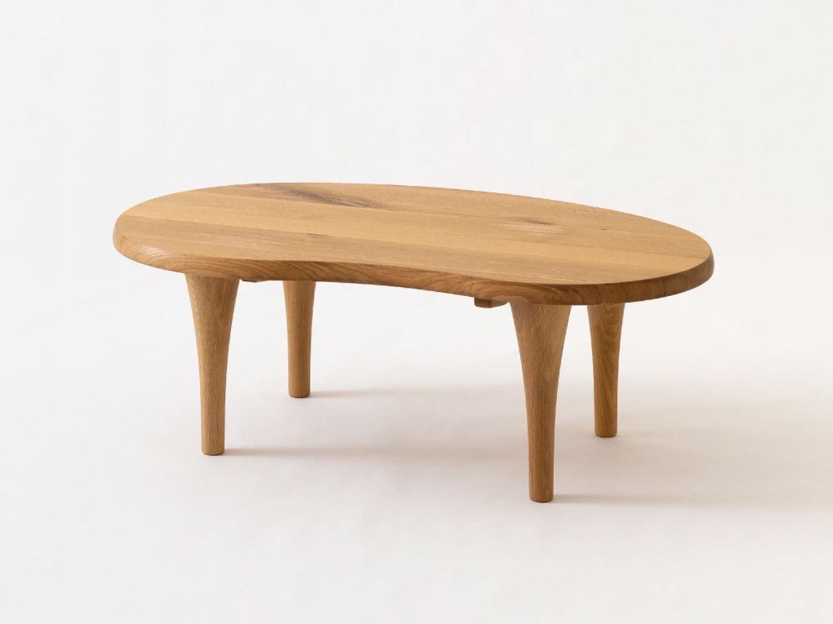 飛騨産業豆型リビングテーブル レギュラータイプ/ハイタイプ 幅1100/1450 【森のことば】モリノコトバ SN116T～パパネッツ便・ヤマトHC便～