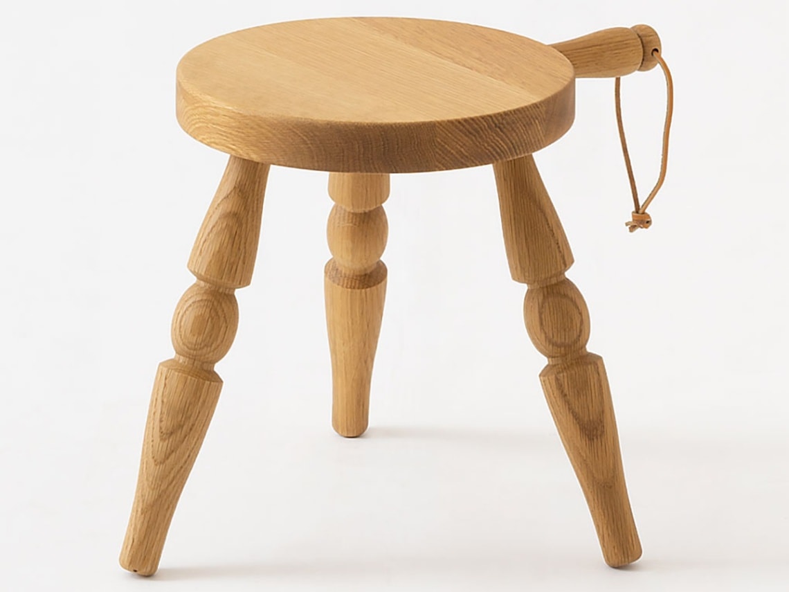 飛騨産業スツール【Milk stool】ミルクスツール SD243～佐川急便～