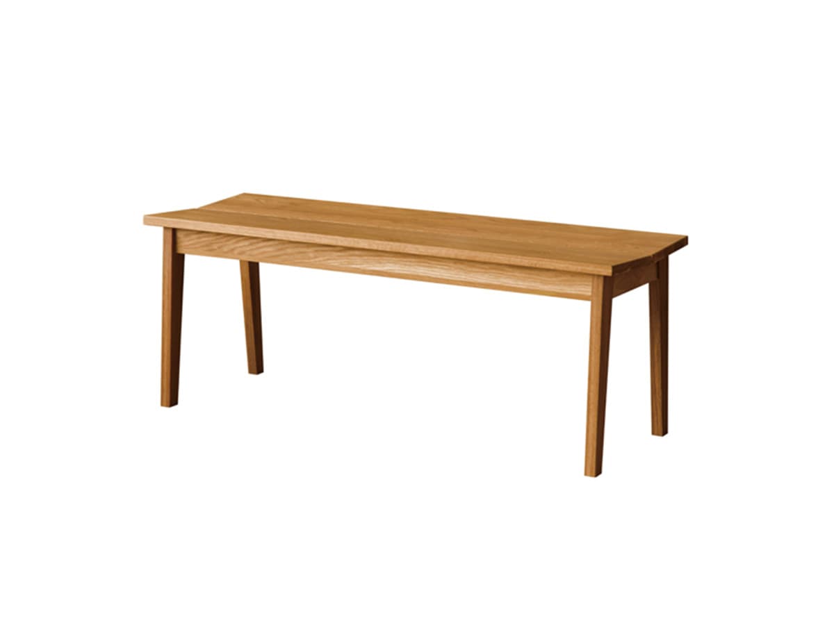 高野木工 ベンチ 板座 アルダー材 サイズオーダー【PLAIN】プレーン～パパネッツ便～