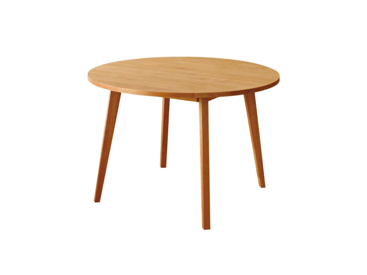 高野木工 ラウンド ダイニングテーブル φ900 【PLAIN】 プレーン～パパネッツ便～