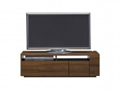 高野木工 TVボード ウォルナット色 幅1200/1500/1800 【EASE】 イーズ〜パパネッツ便〜|TVボード|収納家具