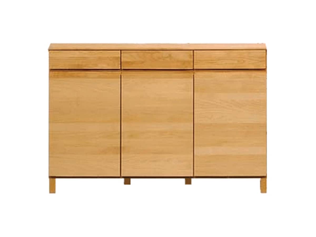 高野木工 134キャビネット 【NATURAL】 ナチュラル～パパネッツ便～