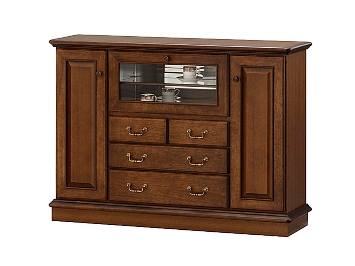 マルニ木工 サイドボード118【マキシマム】6631-81  ～パパネッツ便・ヤマトHC便～