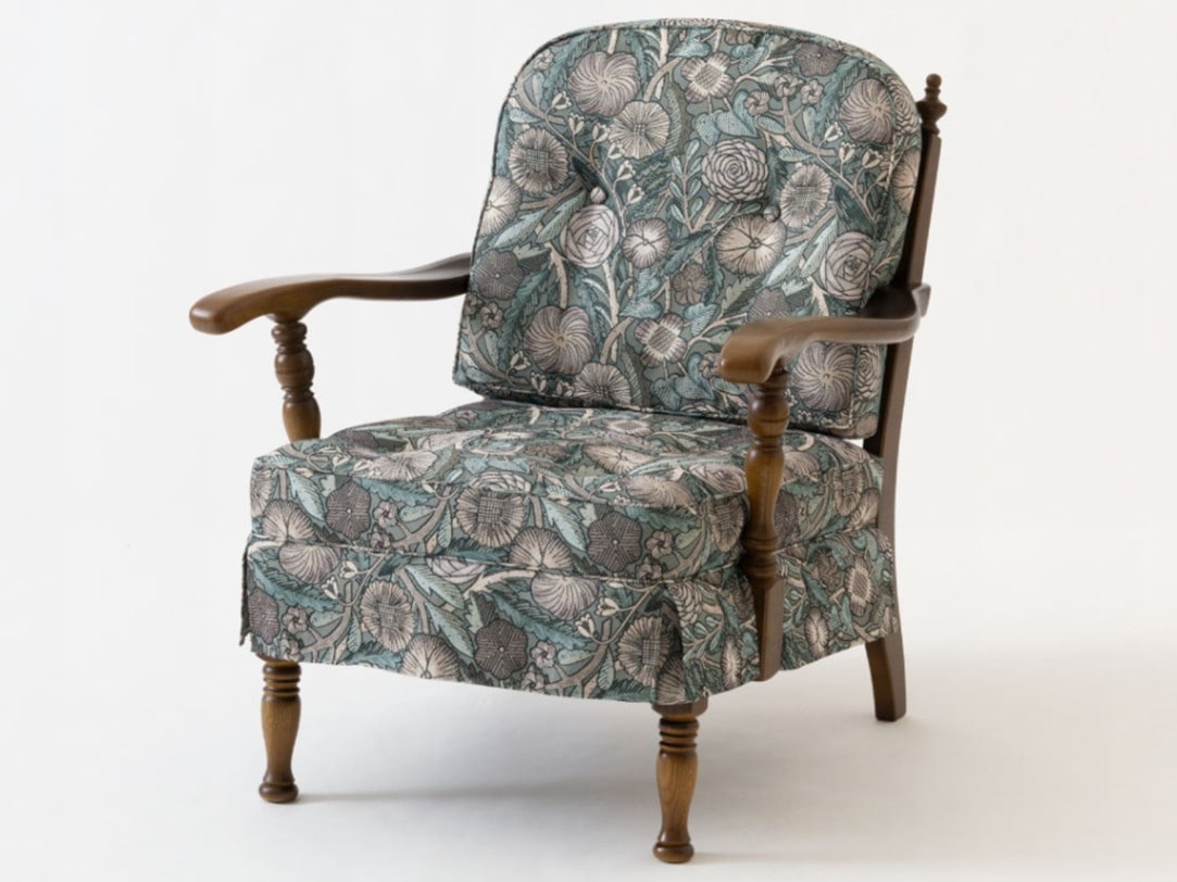 飛騨産業両肘付きチェア 【穂高】ホダカ No.6A～パパネッツ便・ヤマトHC便～