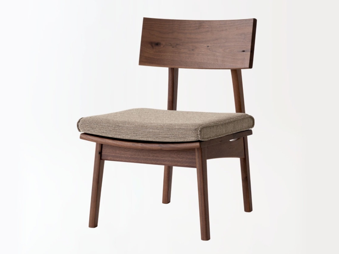 飛騨産業LDチェア カバーリングタイプ【森のことば walnut】モリノコトバ SW240C~パパネッツ便・ヤマトHC便~
