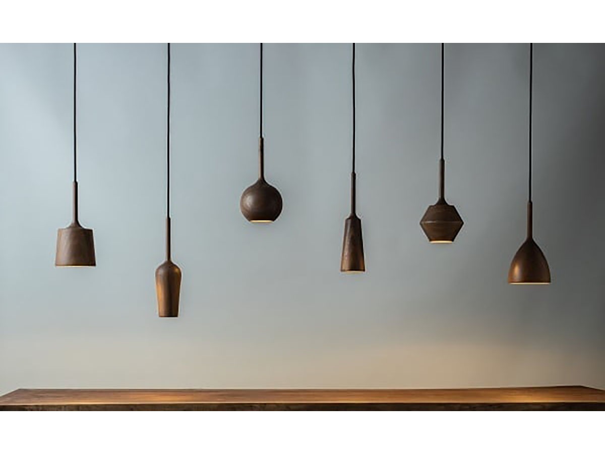 柿下木材 【MOARE】 モアレ mono モノ ペンダント 04 ~佐川急便~