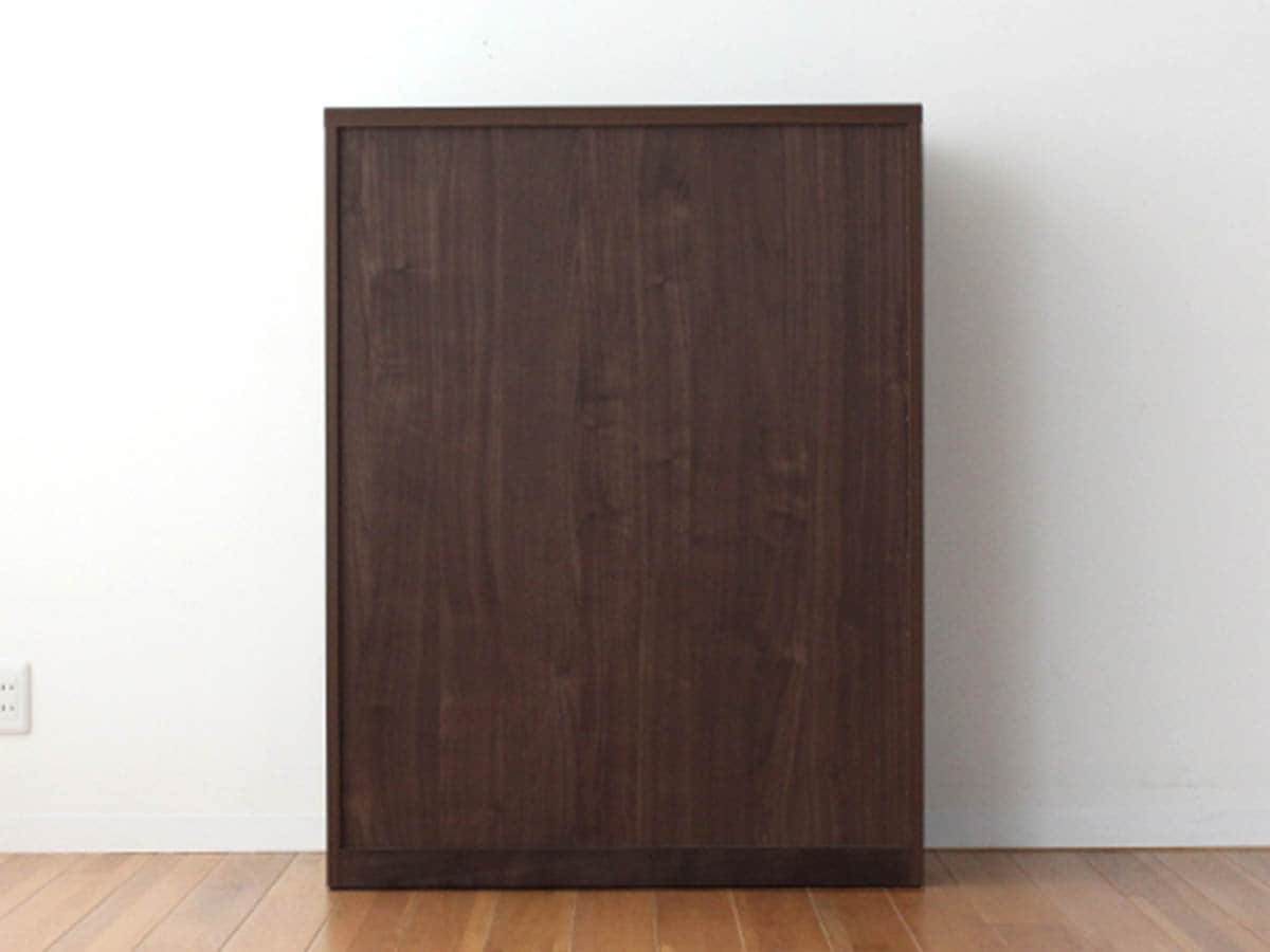 展示品□高野木工□レッチェ 80サイドチェスト□ウォールナット□4段5