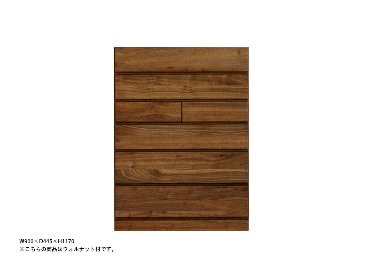 展示品■高野木工■レッチェ 80サイドチェスト■ウォールナット■4段5杯■ 展示品□高野木工□レッチェ 80サイドチェスト□ウォールナット