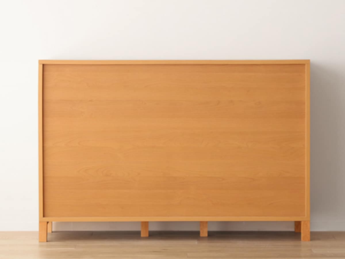 高野木工 キャビネット 【アルダー材 幅134cm】 高野木工 134