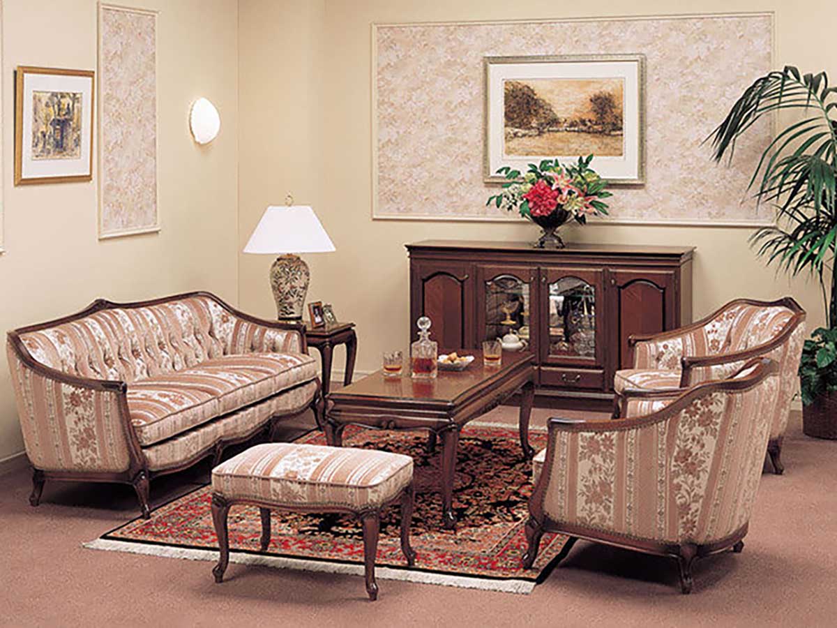 マルニ木工 ベルサイユ オットマン ブラウン美品 マルニ木工 ベルサイユ オットマン ブラウン美品 マルニ木工