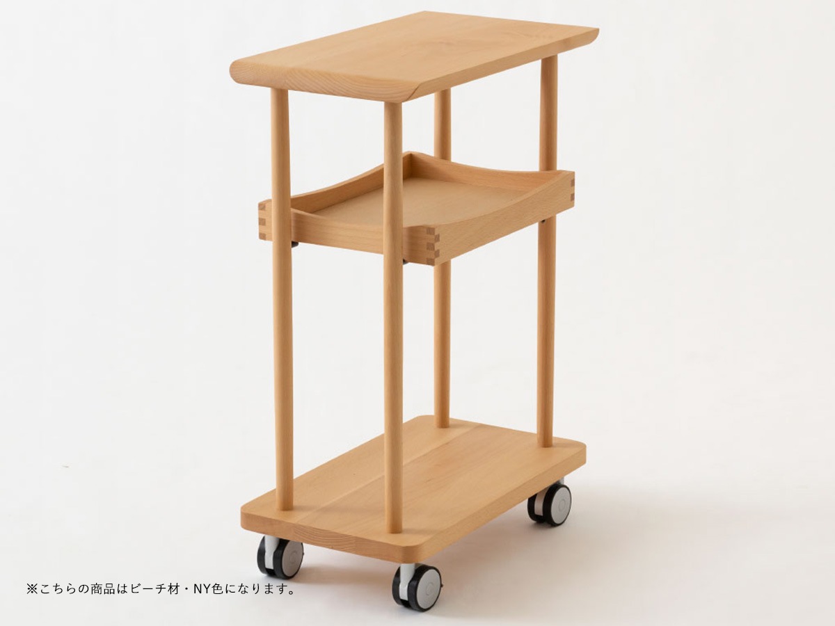 飛騨産業 キャスター付きワゴン