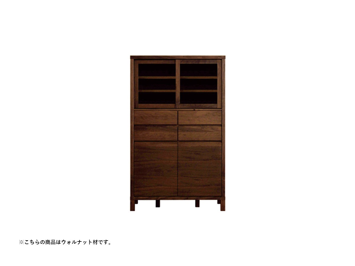 高野木工 85 カップボード 【CANO】 カノ～パパネッツ便～ | 収納家具 