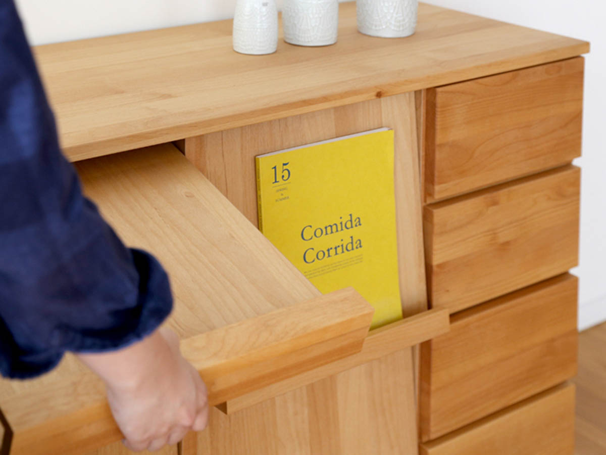 高野木工　ナチュラルマガジンラック 高野木工 105 マガジンラック 【NATURAL】 ナチュラル