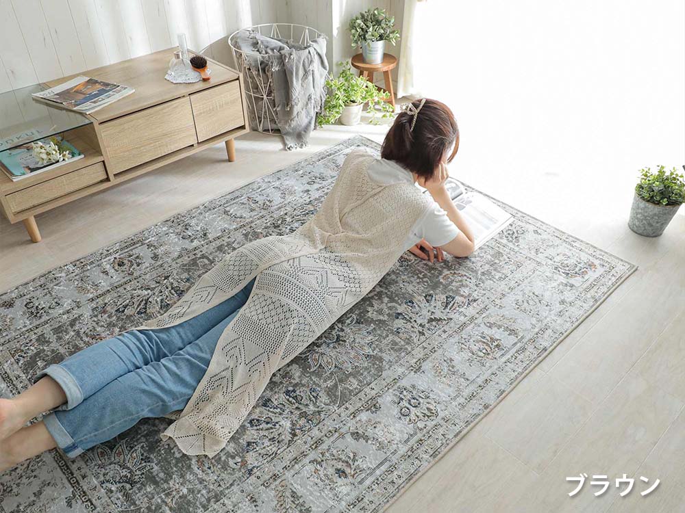 ペルシャ絨毯 ビンテージ （ペルシャ絨毯 ビンテージ トライバル