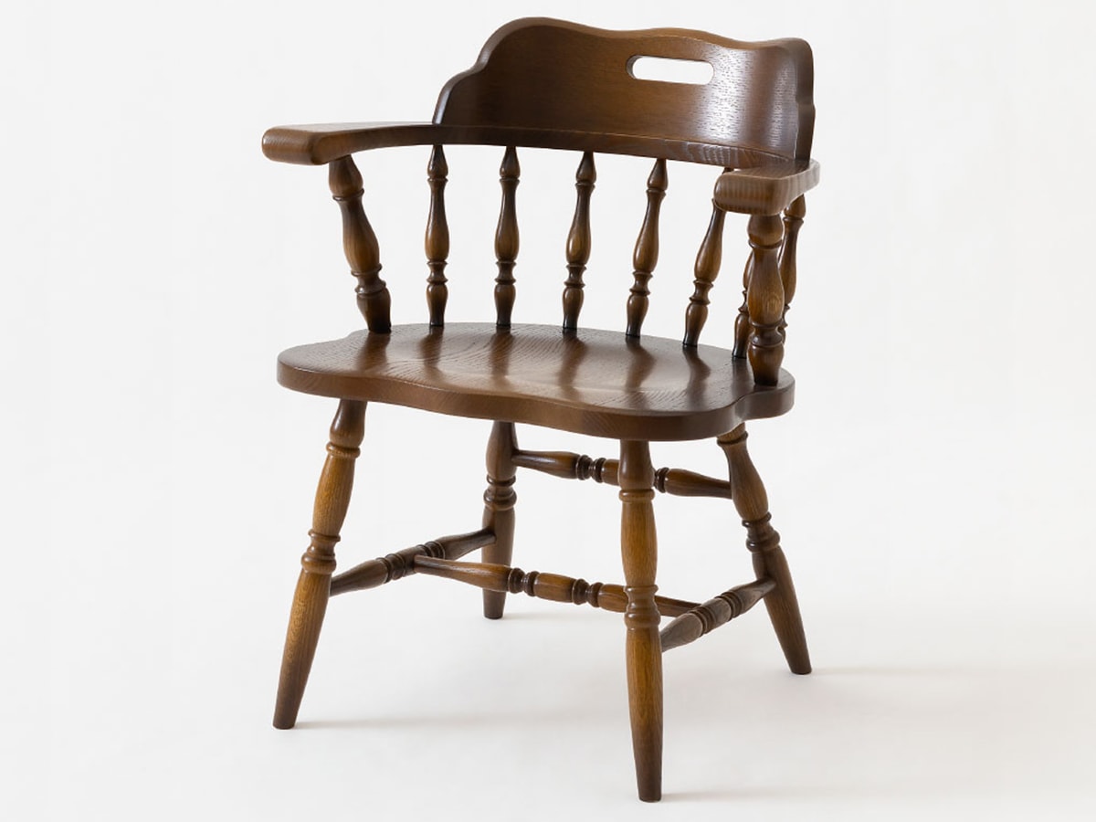 飛騨産業穂高ウィンザーチェアホワイトオークK（ポリウレタン樹脂塗装）