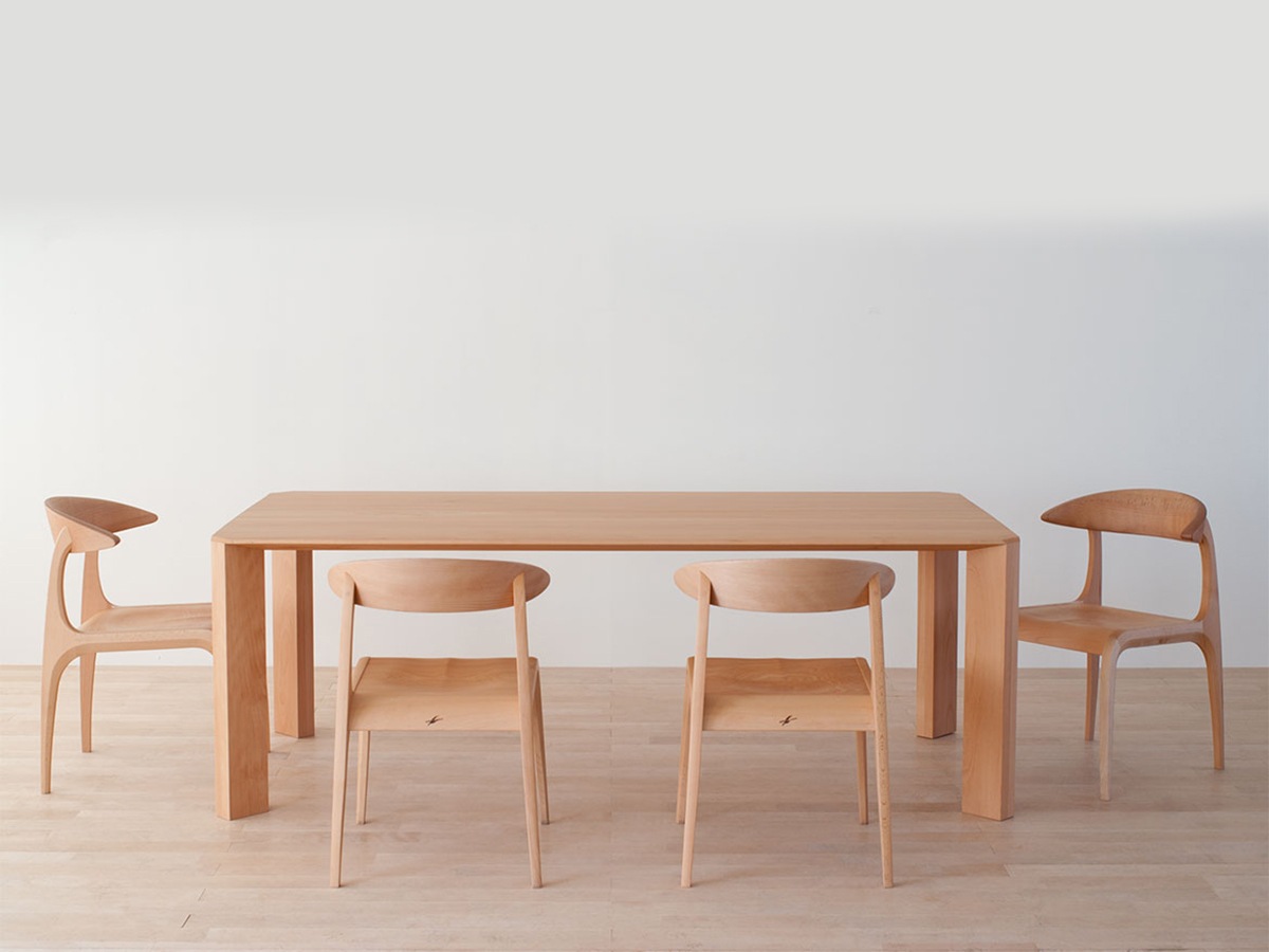 飛騨産業チェア 板座【BUNA】ブナ KE202～パパネッツ便・ヤマトHC便