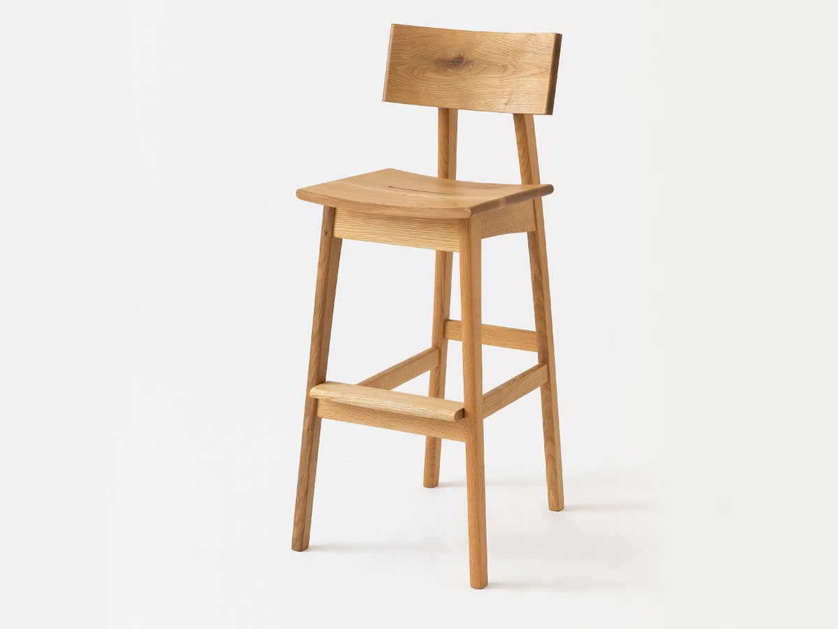 飛騨産業カウンターチェア 板座【森のことば】モリノコトバ SN280~パパネッツ便・ヤマトHC便~