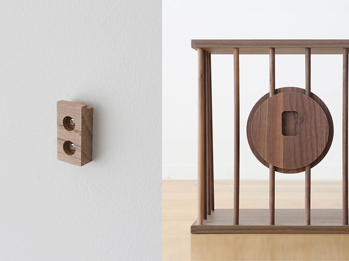 高野木工 ウォールラック 幅900/1200 【WALL RACK】 ウォールラック ~佐川急便~