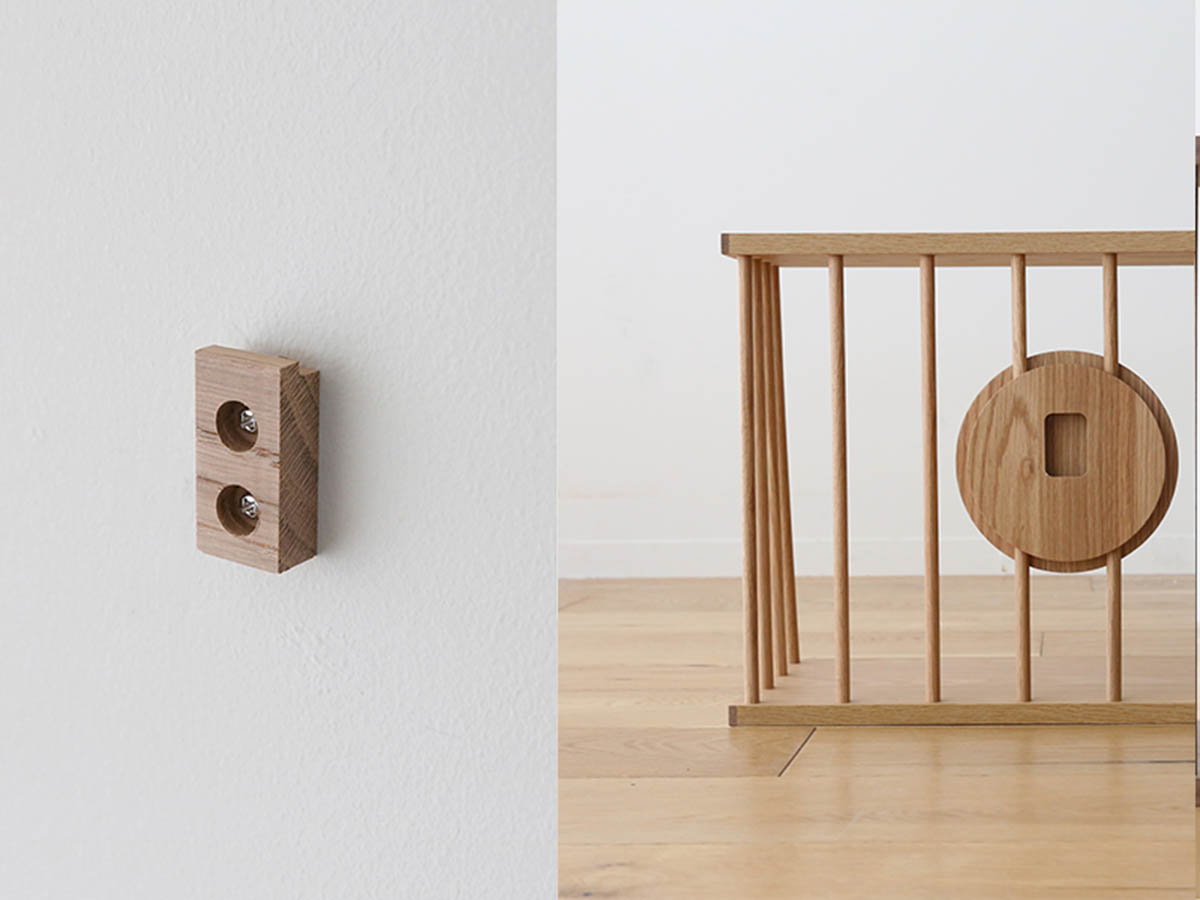 高野木工 ウォールラック 幅900/1200 【WALL RACK】 ウォールラック ~佐川急便~