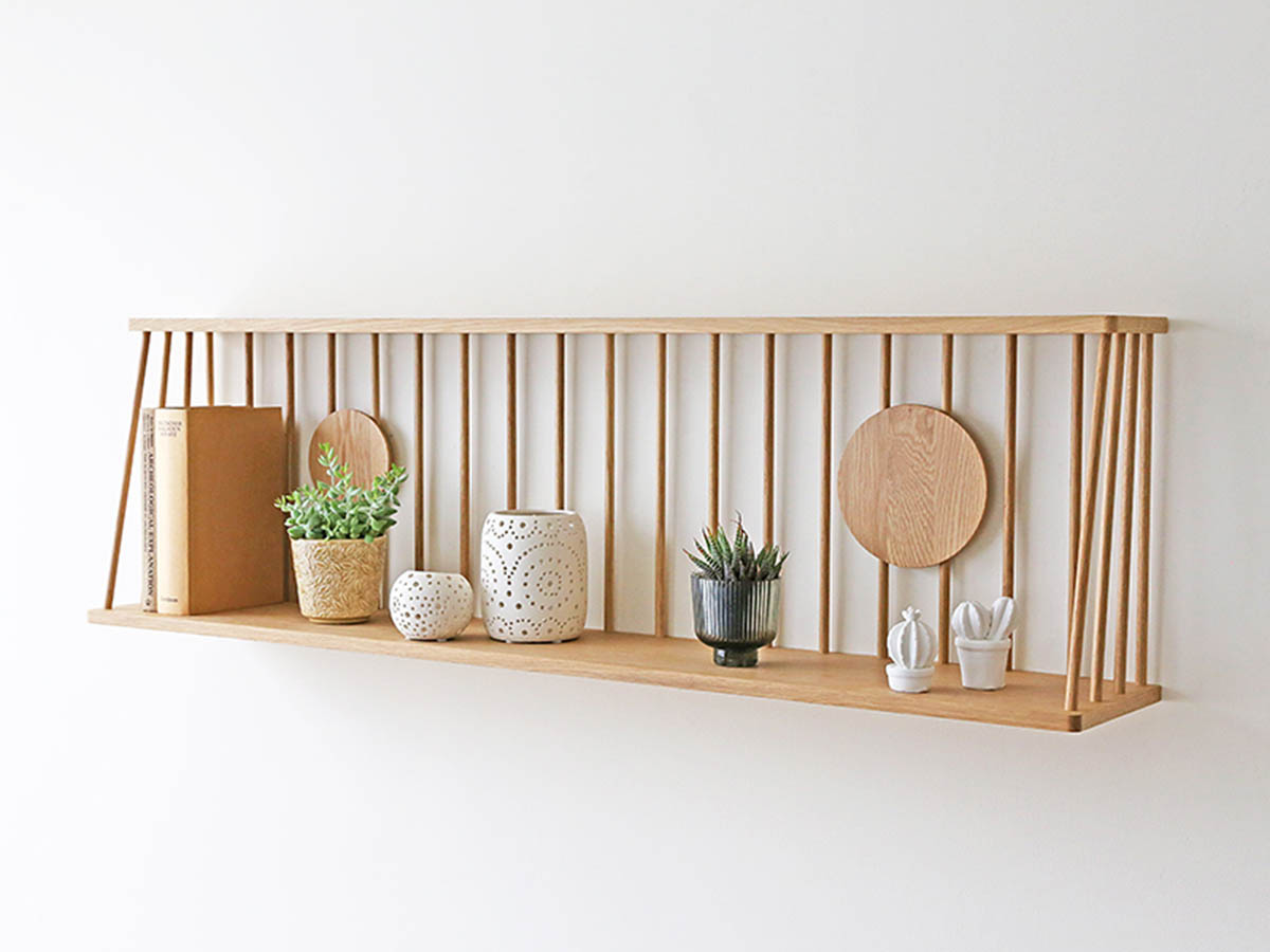 高野木工 ウォールラック 幅900/1200 【WALL RACK】 ウォールラック ~佐川急便~