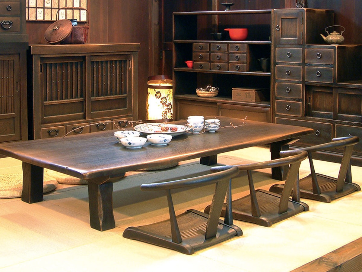 飛騨産業　プロヴィンシャル　座卓　ローテーブル　美品 飛騨産業座卓 幅1520/1970【JAPAN PROVINCIAL】プロビンシャル