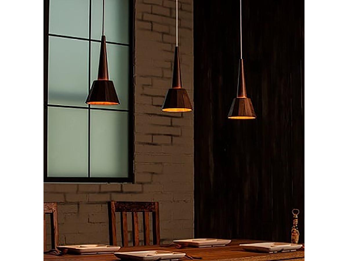 柿下木材 【MOARE】 モアレ tipo ティーポペンダント 支柱:ウォルナット ~佐川急便~