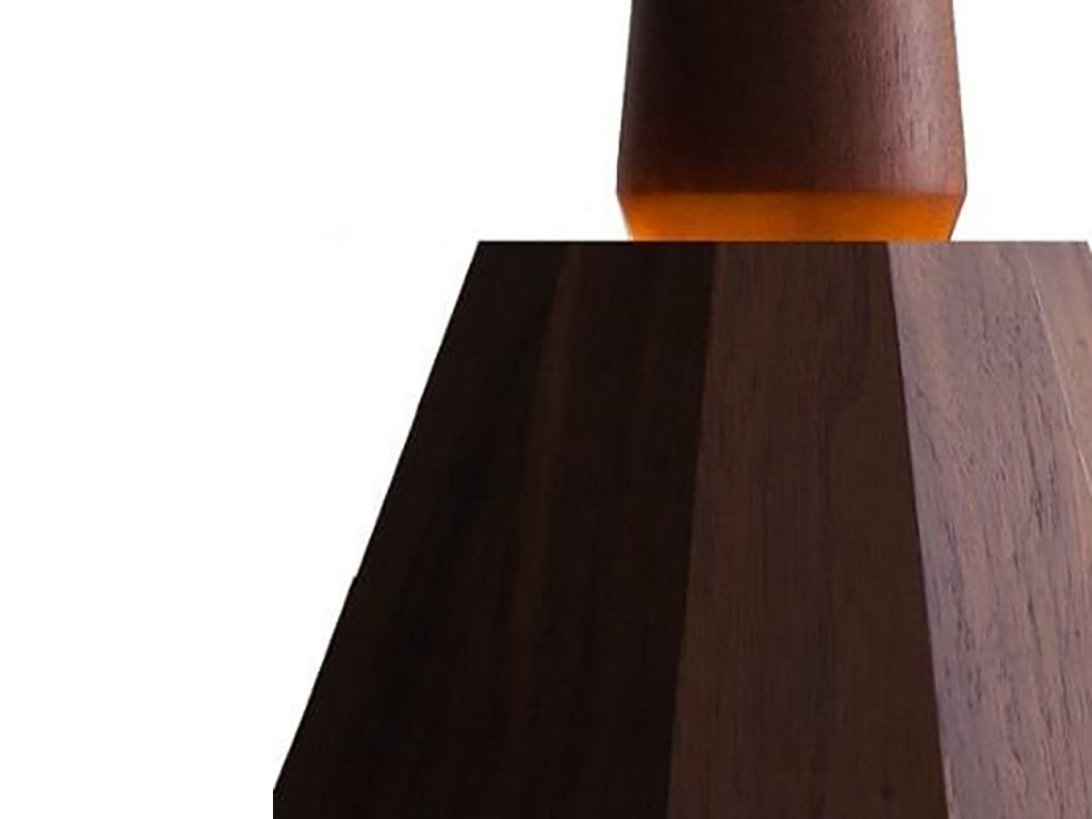 柿下木材 【MOARE】 モアレ tipo ティーポペンダント 支柱:ウォルナット ~佐川急便~