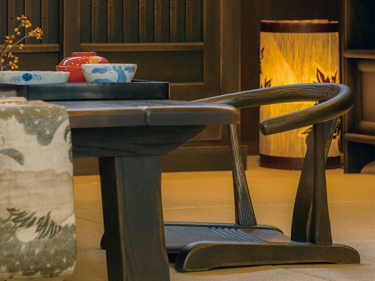 飛騨産業製 座椅子 やどりぎ！ 【日進木工】飛騨高山 座椅子 和