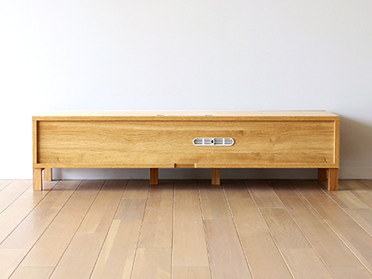 高野木工 TVボード ホワイトオーク 幅1200/1420/1640/1800/2000 【LECCE】 レッチェ~パパネッツ便~