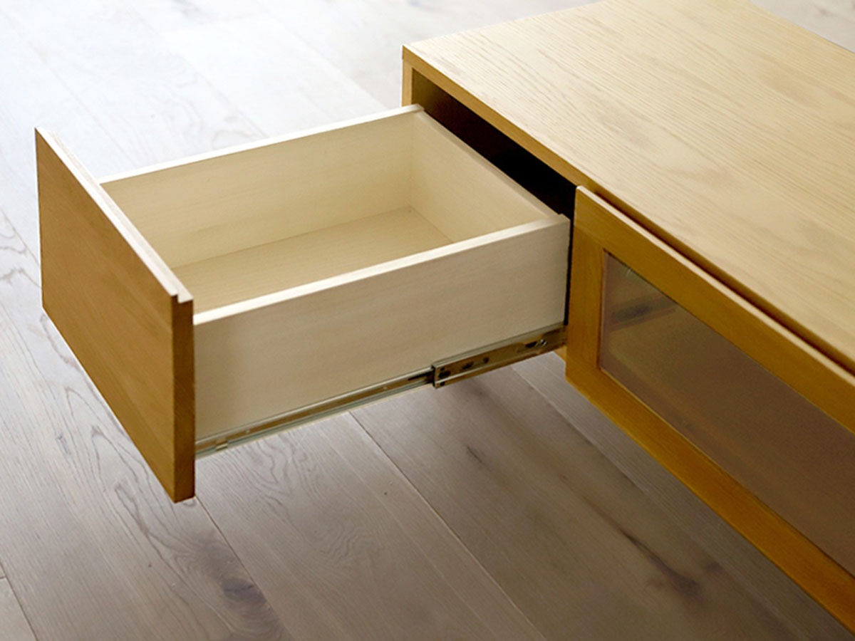 高野木工 TVボード ホワイトオーク 幅1200/1420/1640/1800/2000 【LECCE】 レッチェ~パパネッツ便~