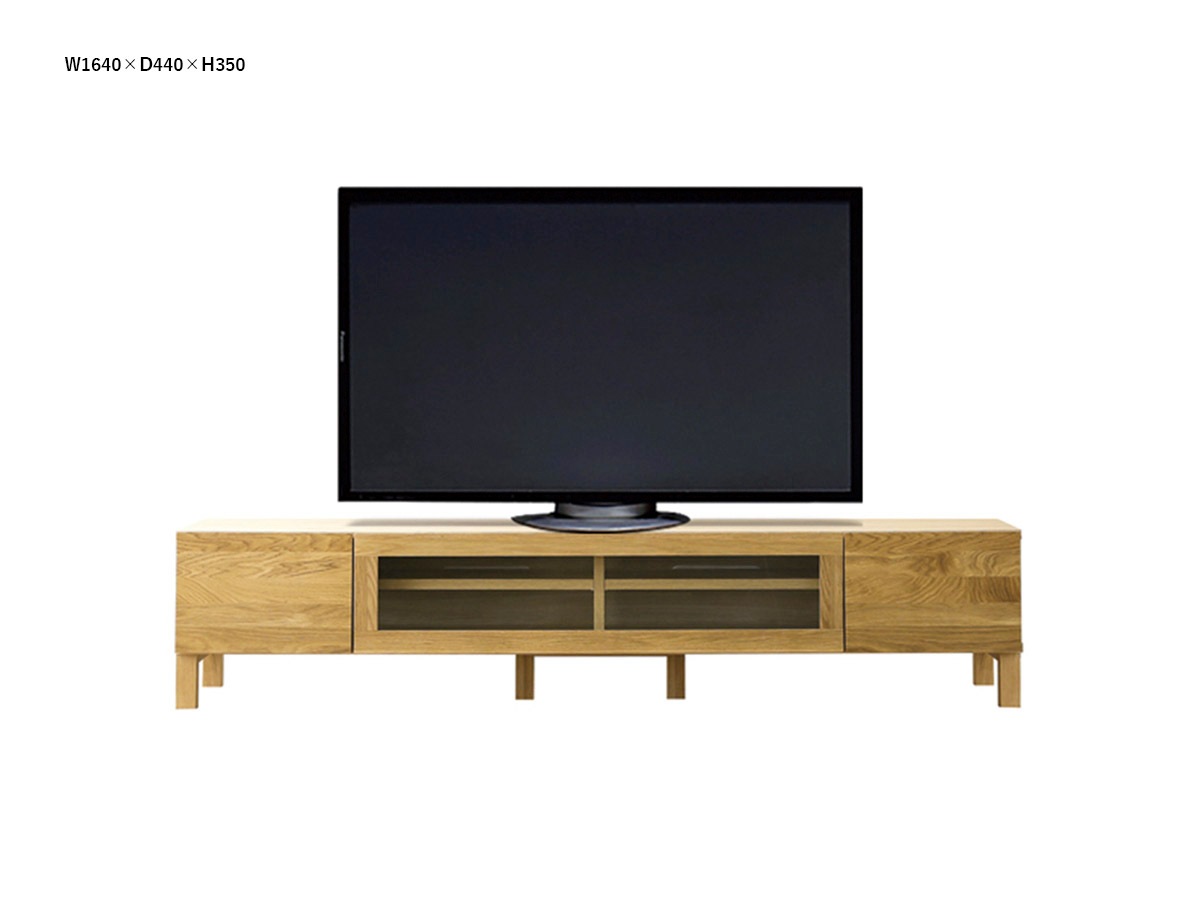 高野木工 TVボード ホワイトオーク 幅1200/1420/1640/1800/2000 【LECCE】 レッチェ~パパネッツ便~