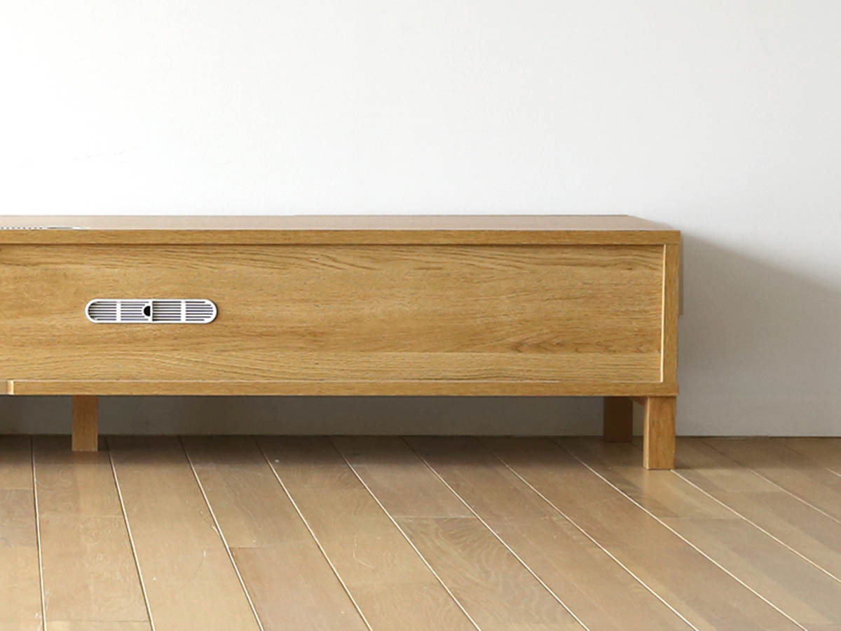 高野木工 TVボード ホワイトオーク 幅1200/1420/1640/1800/2000 【LECCE】 レッチェ~パパネッツ便~