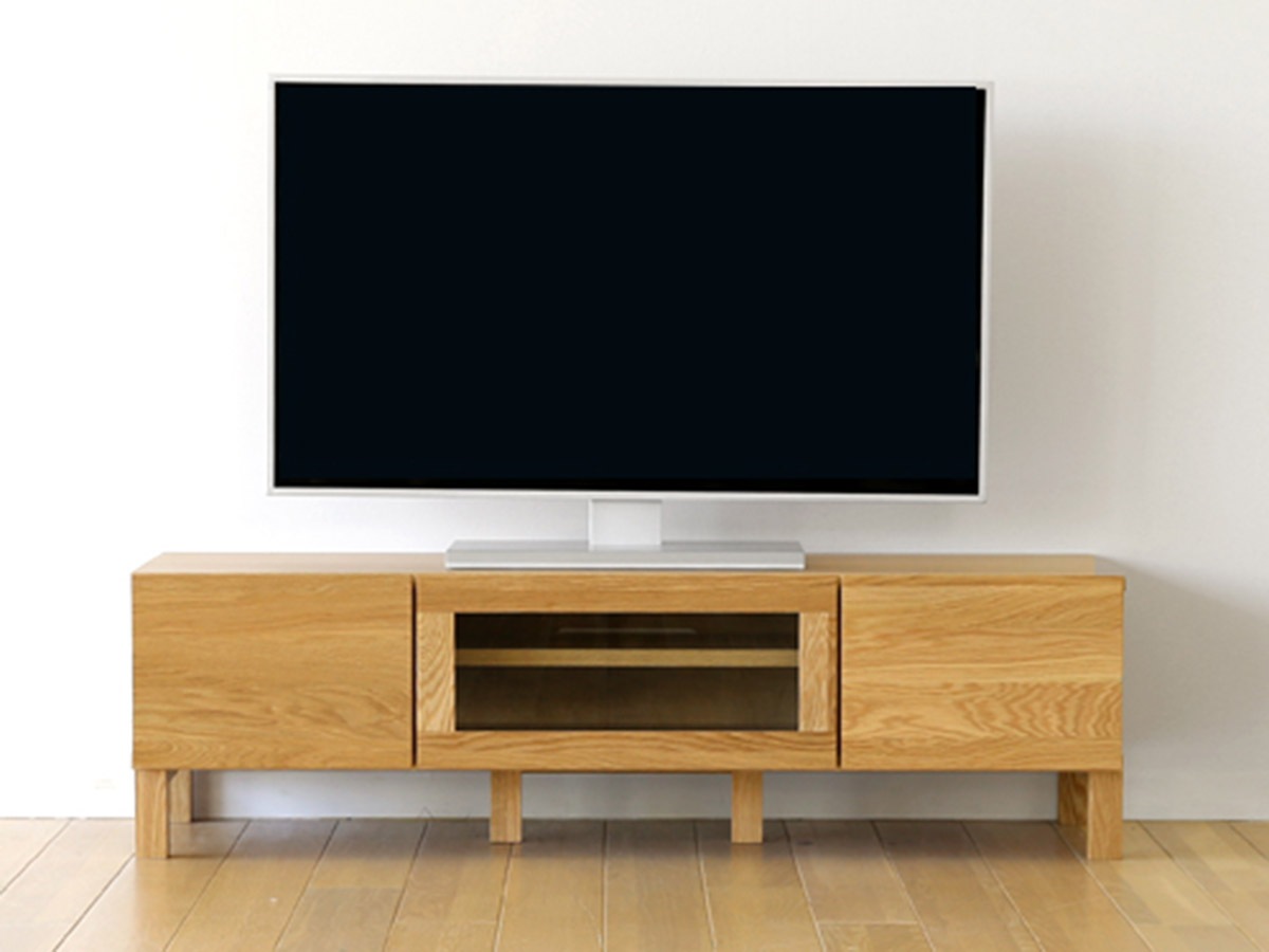 高野木工 TVボード ホワイトオーク 幅1200/1420/1640/1800/2000 【LECCE】 レッチェ~パパネッツ便~