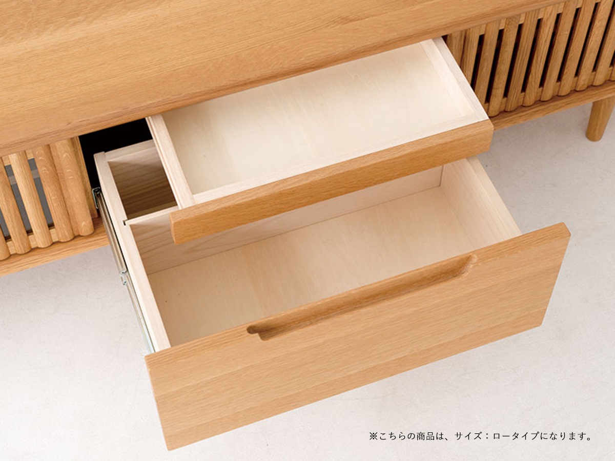 飛騨産業AVキャビネットホワイトオーク 幅1550/1750/2000【VIOLA
