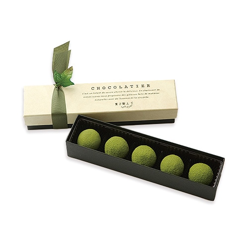 [冷蔵]抹茶トリュフ（5コ入り）