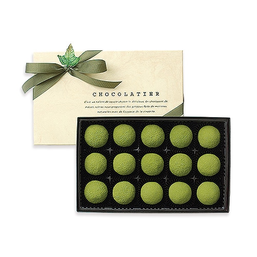 [冷蔵]抹茶トリュフ（15コ入り）