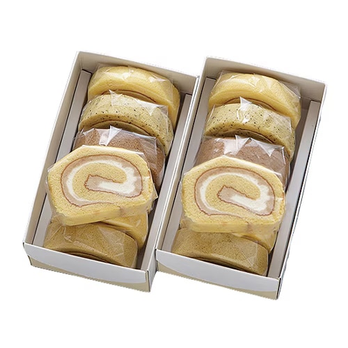 [冷凍]純生ロール・カット詰め合わせ(14コ入り3・4月)