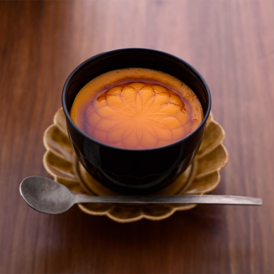 南瓜の焼プリン（来店）