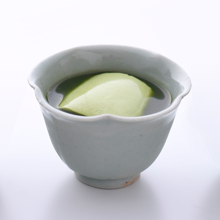 和素材プリン(紫芋・大納言・抹茶・黒胡麻)