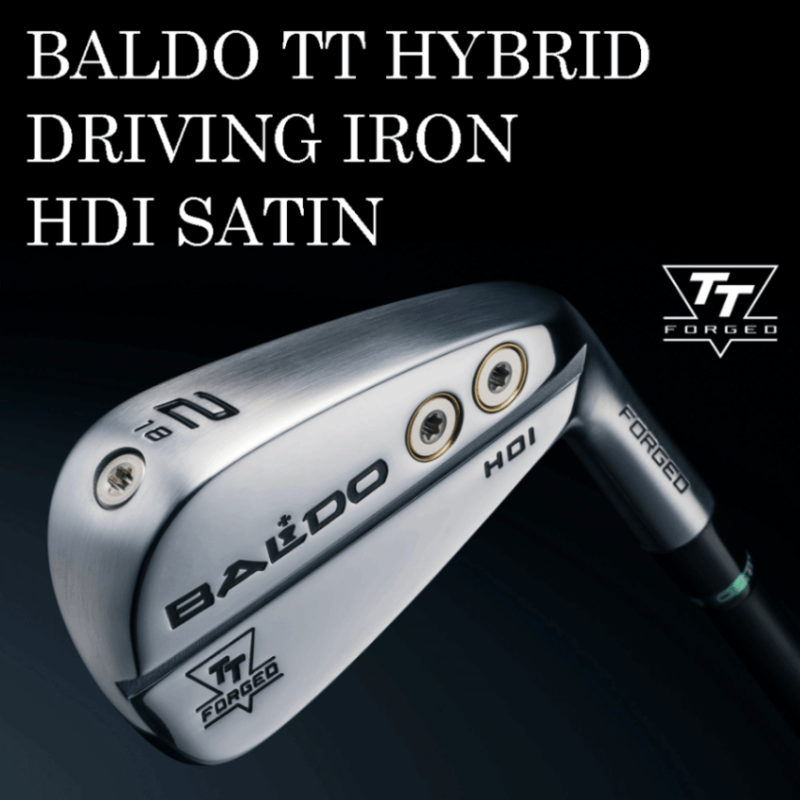 BALDO TT HYBRID DRIVING IRON HDI SATIN �ϥ��֥�åɥɥ饤�ӥ󥰥�������