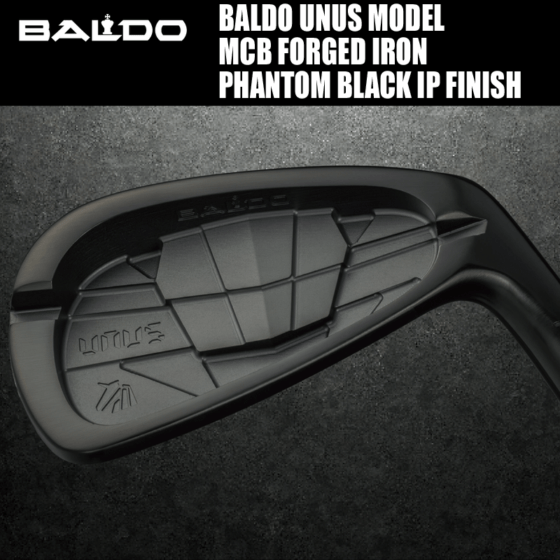 2026ǯ��ǥ롡BALDO UNUS MODEL MCB FORGED  �������� PHANTOM BLACK IP FINISH ñ�ʡ�#5��GW��