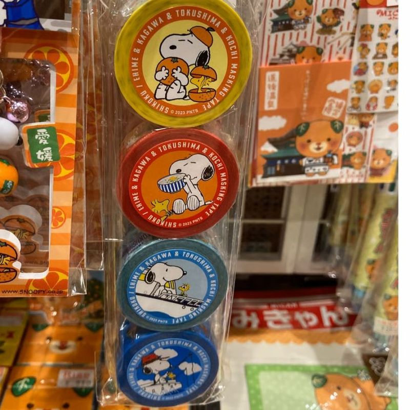 ご当地スヌーピーマスキングテープセット