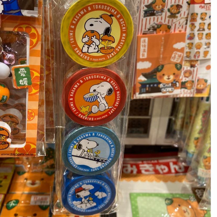 ご当地スヌーピーマスキングテープセット