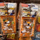 愛媛限定　スヌーピー根付（みかんバージョン　全2色）