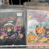 みきゃん＆ダークみきゃんのB6カバー付きノート